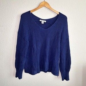 Tommy Bahama Knit Blue Sweater Sz Medium